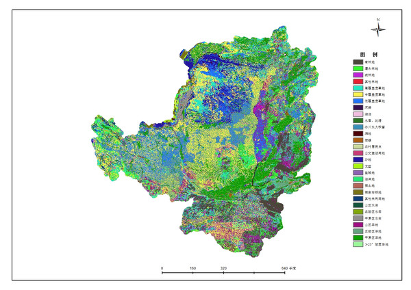 西北农林科技大学栅格土地利用数据加工技术服务 地理遥感信息服务的卓越实践